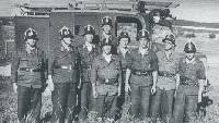 Gruppe beim Erwerb des silbernen FWLA in Nettingsdorf im Jahre 1952